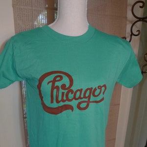 1970s Chicago Stitch Shirt (C) Licensed by Roach &#39;74 * Women&#39;s S (38)