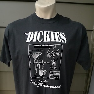 Very Rare 1994 The Dickies Idjit Savant Concert Shirt * Mens XL (47)