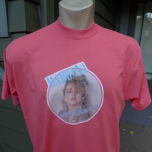 1985 Madonna Single Stitch Shirt (C) Orion &#39;85 * Men&#39;s XL (46)