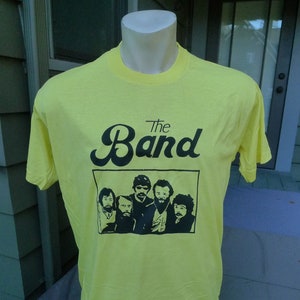 1980s The Band Screen Stars Single Stitch Shirt (C) Roach &#39;86 * Men&#39;s L (45)