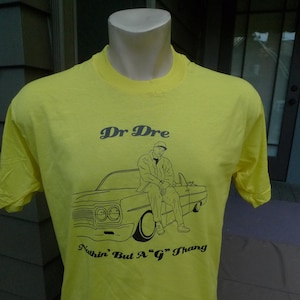 1990s Dr Dre Screen Stars Single Stitch Shirt (C) Roach &#39;92 * Men&#39;s L (45)