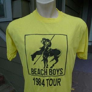 1984 Beach Boys Screen Stars Single Stitch Shirt (C) Licensed Roach &#39;84 * Men&#39;s L (45)