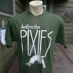 1990s Pixies Shirt (C) Licensed by Roach '97 * Men's L (46)