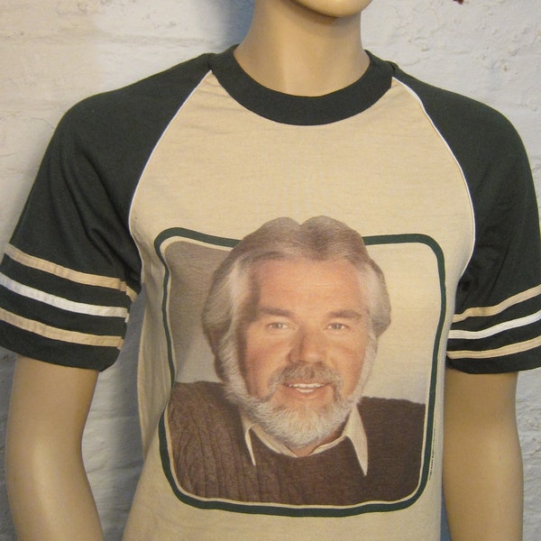 1983 Kenny Rogers Single Stitch Concert Shirt * Women's Small (33)