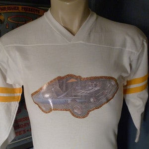 1976 Pontiac Trans Am Firebird Single Stitch Jersey (C) Licensed Roach &#39;76 * Mens S (38)