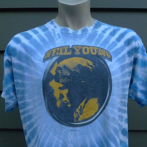 2000 Neil Young Tye Dye Concert Shirt * Mens XL (50)