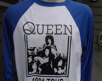 1981 Queen Single Stitch Shirt (C) Licensed by Roach &#39;78 * Men&#39;s XL (48)