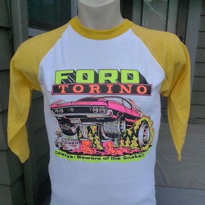 1969 Ford Torino Single Stitch Shirt (C) Licensed Roach '69 * Men's M (40)