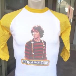1978 Mork & Mindy Single Stitch Shirt (C) Paramount Pictures &#39;78 * Men&#39;s M (42)