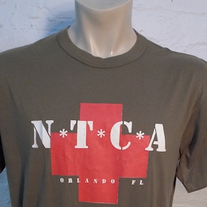 Size XL (48) ** Dated 1992 NTCA Orlando Florida Shirt (Single Sided) (Single Stitched)