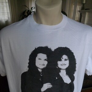 1980s Joni and Donna Morris Sisters Concert Single Stitch Shirt * Mens XL (48)