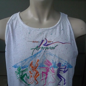 Size L (45) ** 1994 Mount Hood Jazz Festival Tank Top Concert Shirt (Single Sided) (Single Stitch)