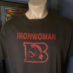Awesome 1980s Ironwoman Single Stitch Shirt * Size XL (48)