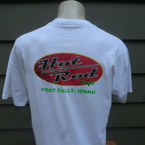 Jaren 90 Hot Rod Cafe (Post Falls, Idaho) Shirt * Heren XL (48)