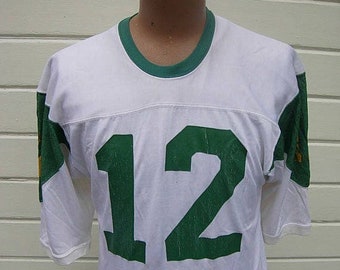 Increíble camiseta de fútbol de rayón de los años 60 y 70 * Mediano para hombre (43)