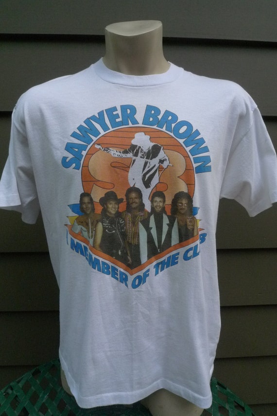 1985 Sawyer Brown Single Stitch Concert Shirt * Me