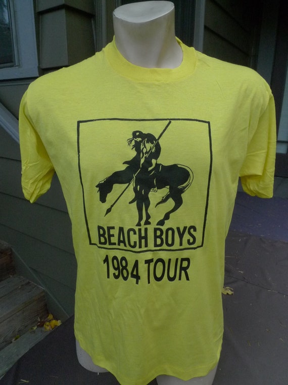 1984 Beach Boys Screen Stars Single Stitch Shirt … - image 1