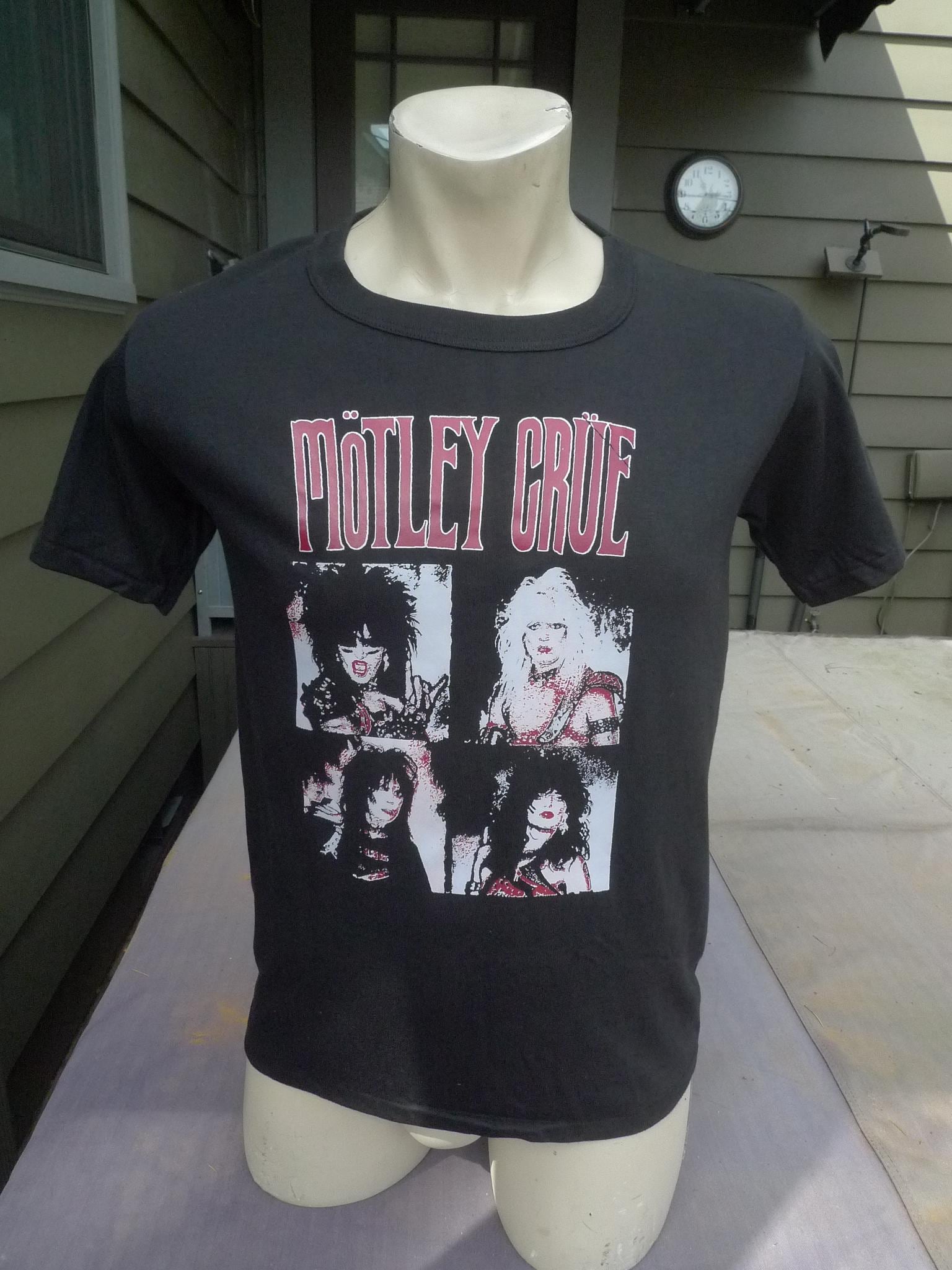 Vintage Motley Crue T Shirt - Etsy
