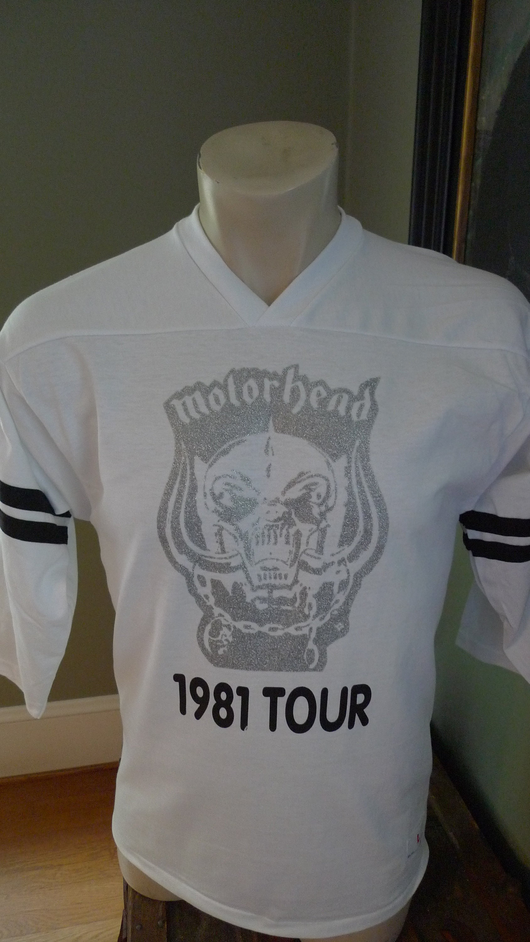 Size M (42) ** 1981 Motorhead Jersey Shirt (single Sided) (single 