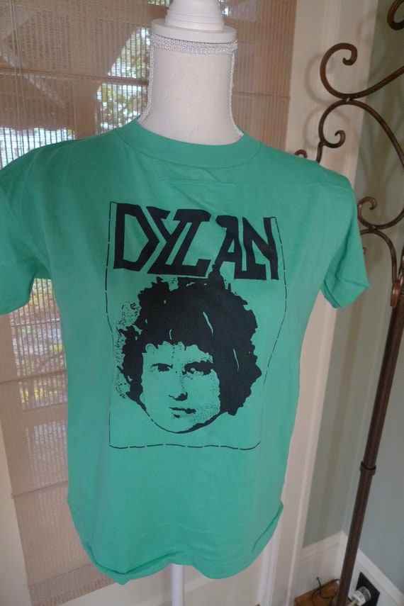 1970s Bob Dylan Single Stitch Shirt (C) Licensed b