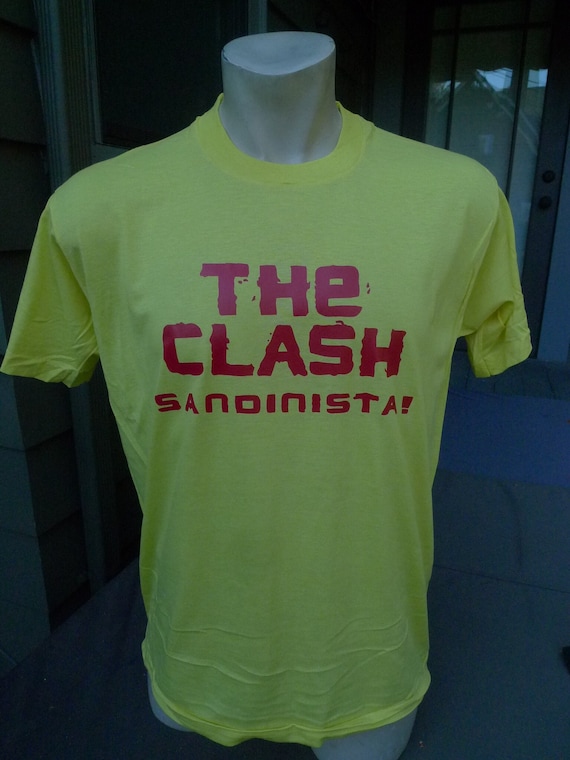 1980s The Clash Screen Stars Single Stitch Shirt … - image 1