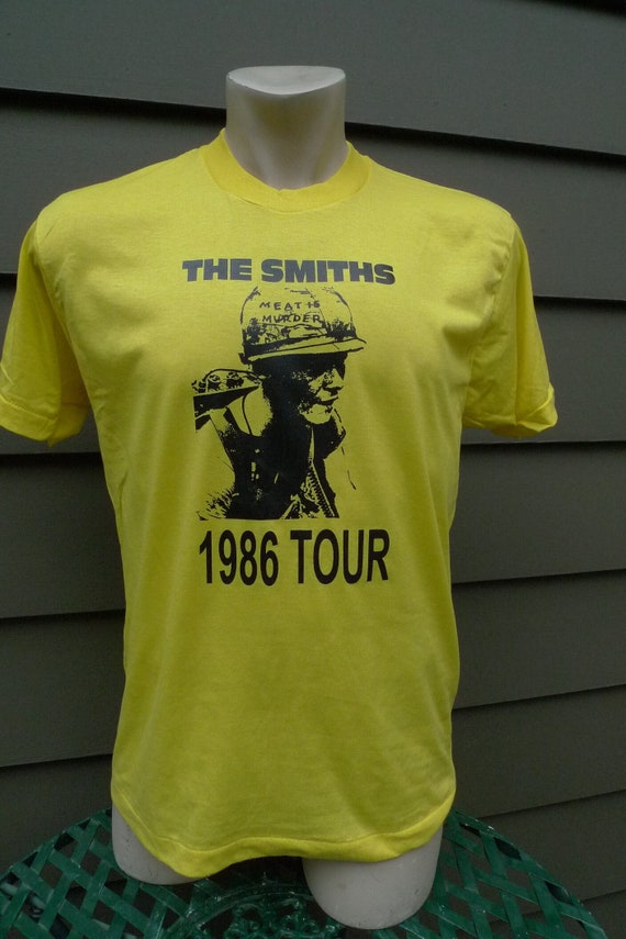 Size L (44) ** Dated 1986 Smiths Shirt (Single St… - image 1
