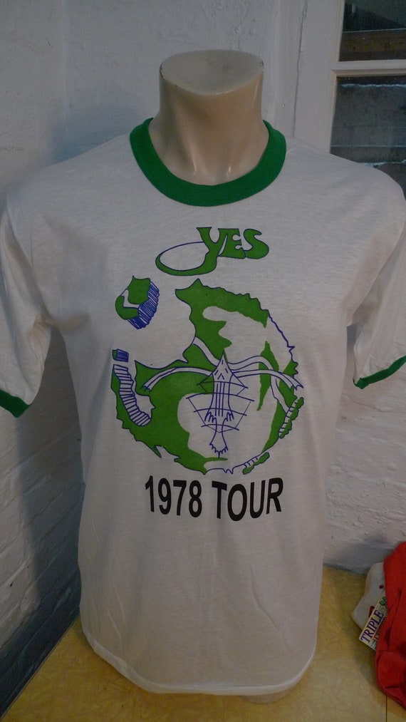 1978 Yes Single Stitch Shirt (C) Licensed by Roach