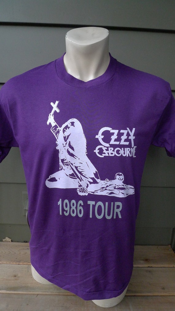 1986 Ozzy Osbourne Single Stitch Shirt (C) License