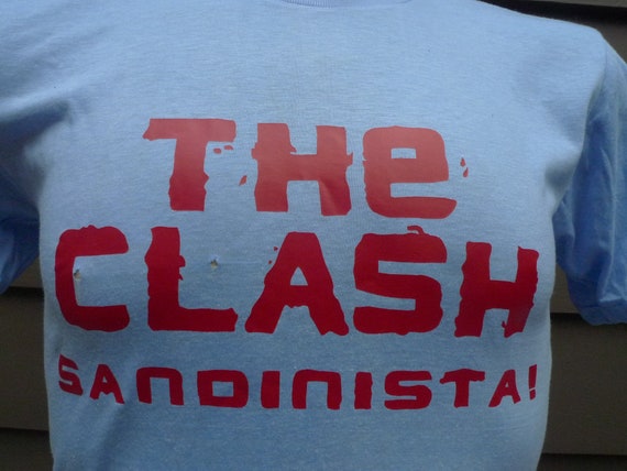 1980s The Clash Single Stitch Shirt (C) Licensed … - image 2