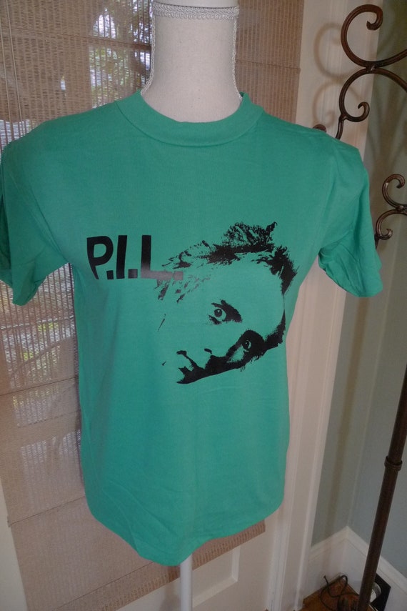 1980s P.I.L. Public Image Single Stitch Shirt (C) 