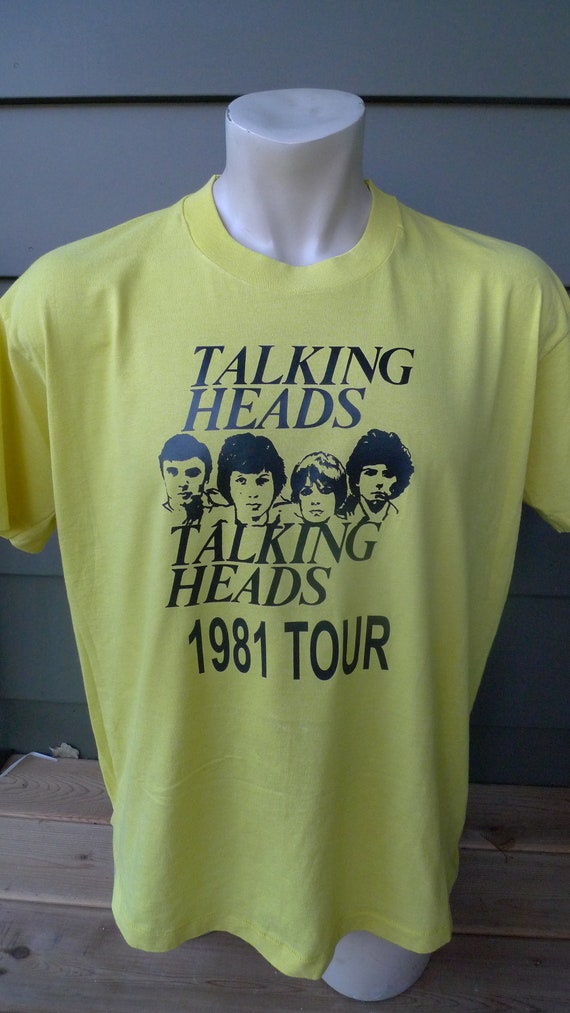 Size XL (48) ** Dated 1981 Talking Heads Shirt (S