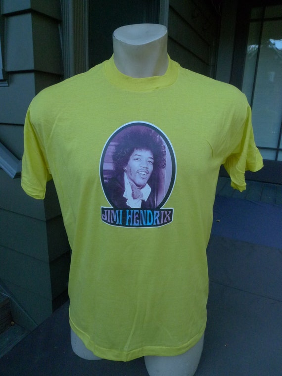 1980s Jimi Hendrix Screen Stars Single Stitch Shir