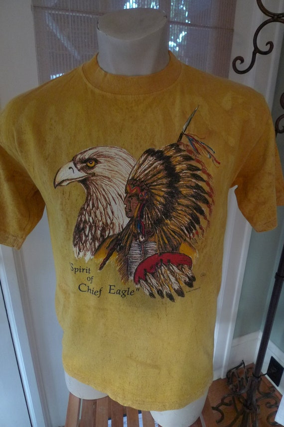 1996 Native American Shirt * Men's Med (42)