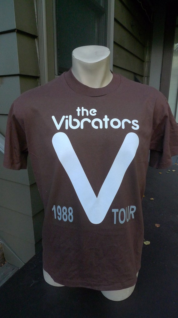 Size M (43) ** Old Stock 1988 The Vibrators Shirt 
