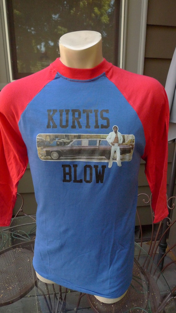 Late 1970s Kurtis Blow Single Stitch Shirt (C) Li… - image 1