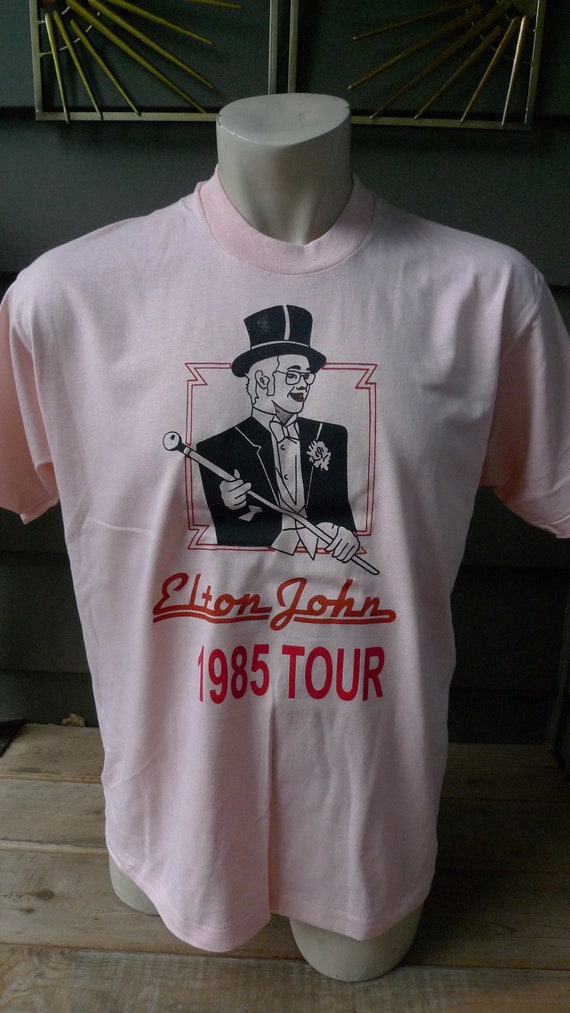 Size XL (46) ** Old Stock Dated 1985 Elton John Sh