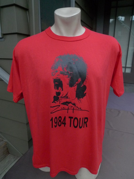 1984 Frank Zappa Single Stitch Shirt (C) Roach '8… - image 1