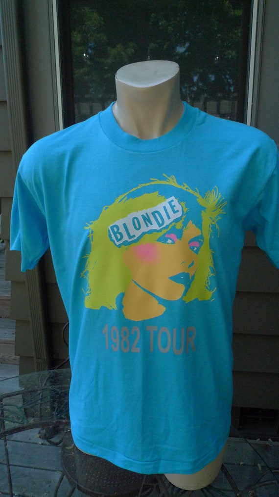 1982 Blondie Single Stitch Shirt (C) Licensed by R