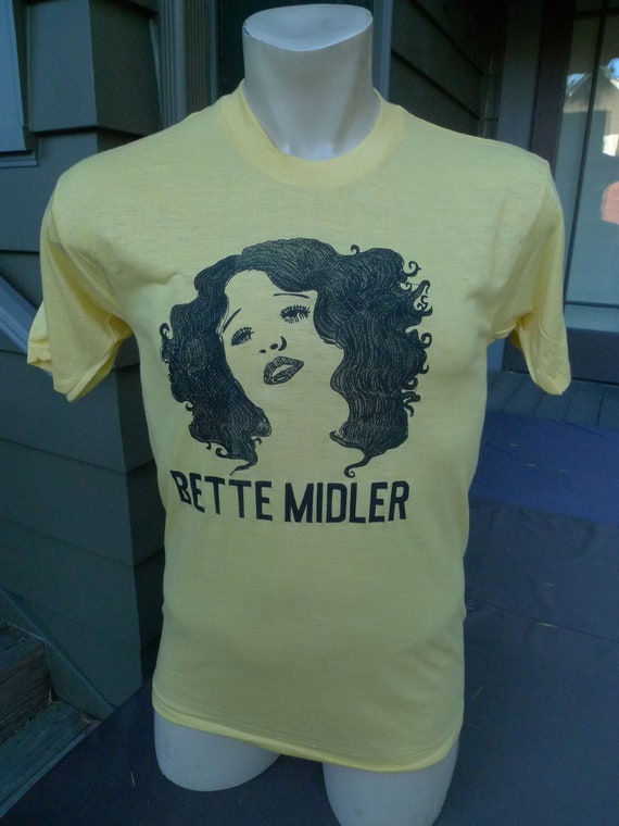 1980s Bette Midler Single Stitch Shirt (C) Licens… - image 1