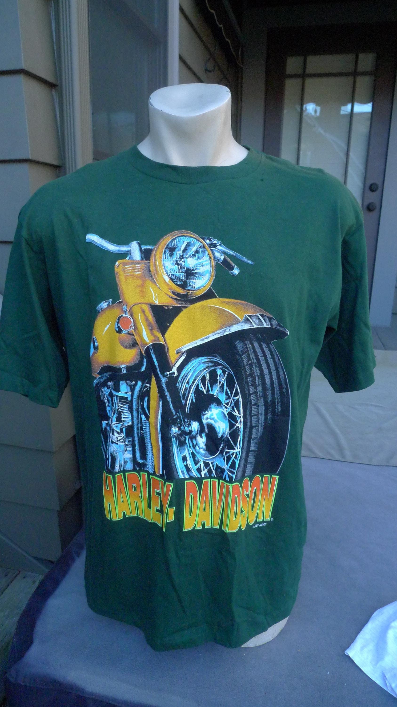 1995 Harley-davidson Single Stitch Shirt * Men's L (47) - Etsy