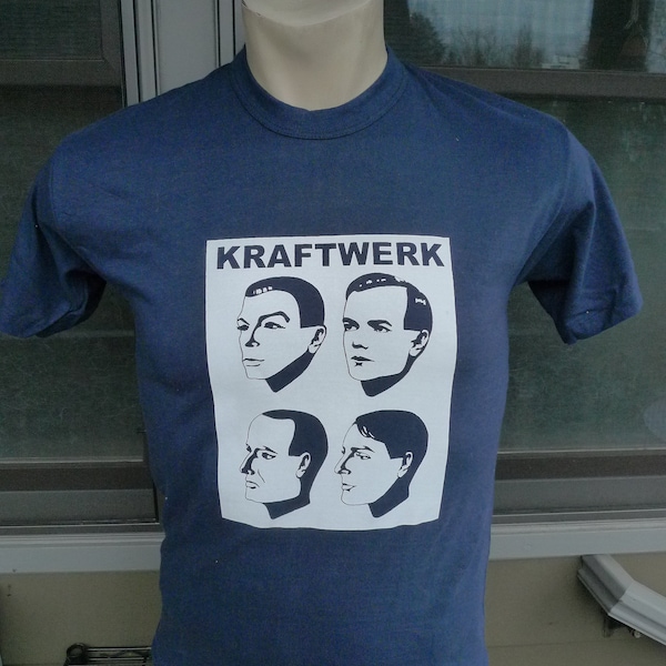 1970s Kraftwerk Single Stitch Shirt (C) Licensed Roach '77 * Men's M (40)