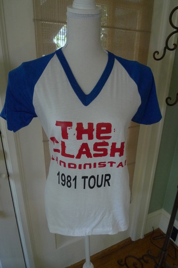 1981 The Clash Single Stitch Shirt (C) Licensed b… - image 1