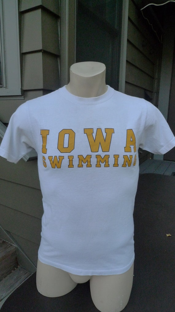 Size S 37 * 1990s Iowa Swimming Shirt