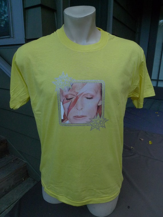 1990s David Bowie Screen Stars Single Stitch Shirt