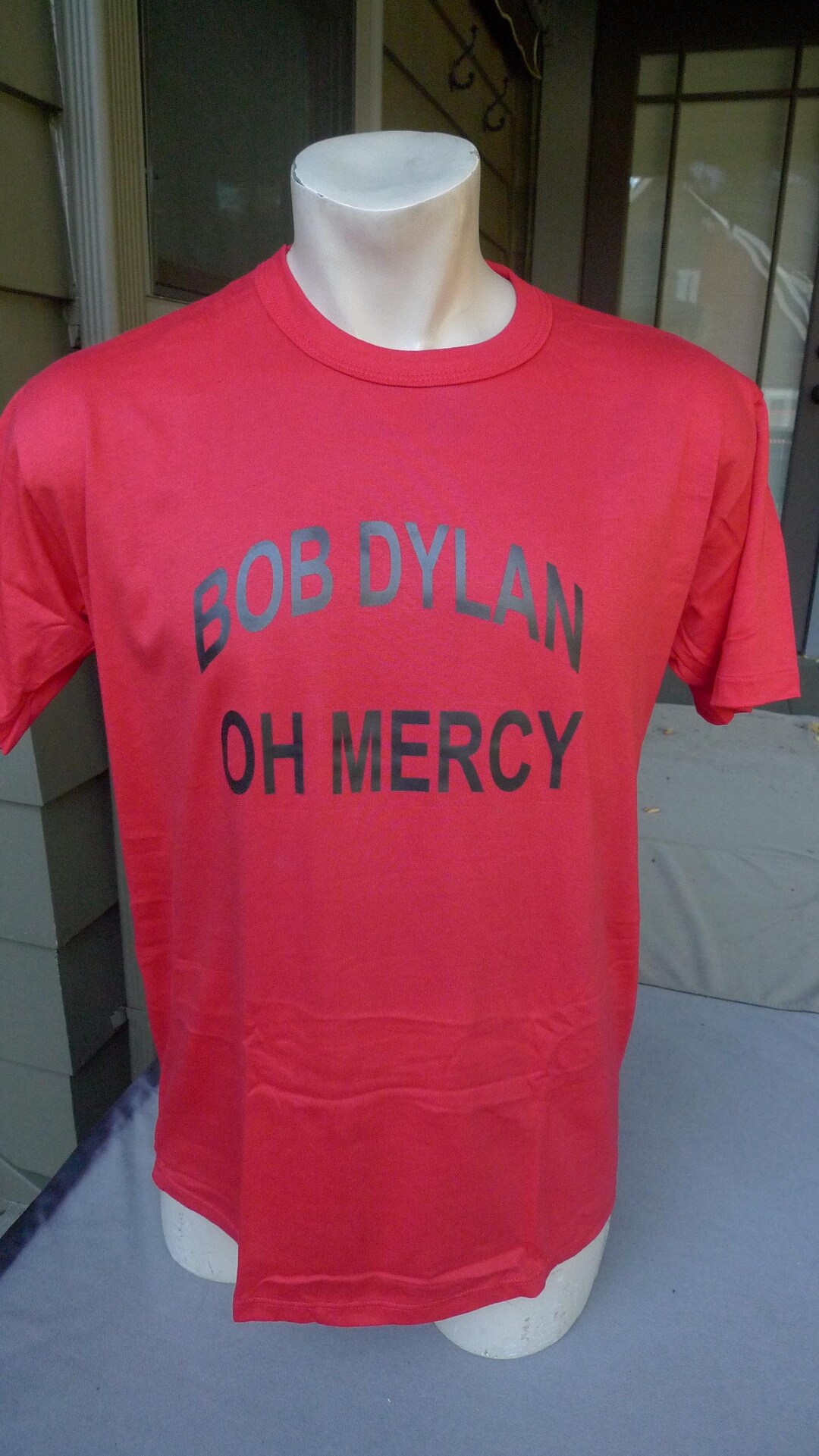 1989 Bob Dylan Oh Mercy Single Stitch Shirt (C) Roach '89 * Men's L (46 ...