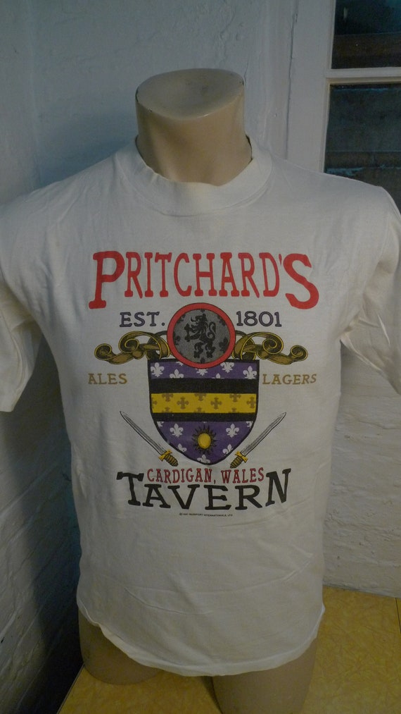 1991 Pritchard's Tavern (Cardigan, Wales) Single … - image 1