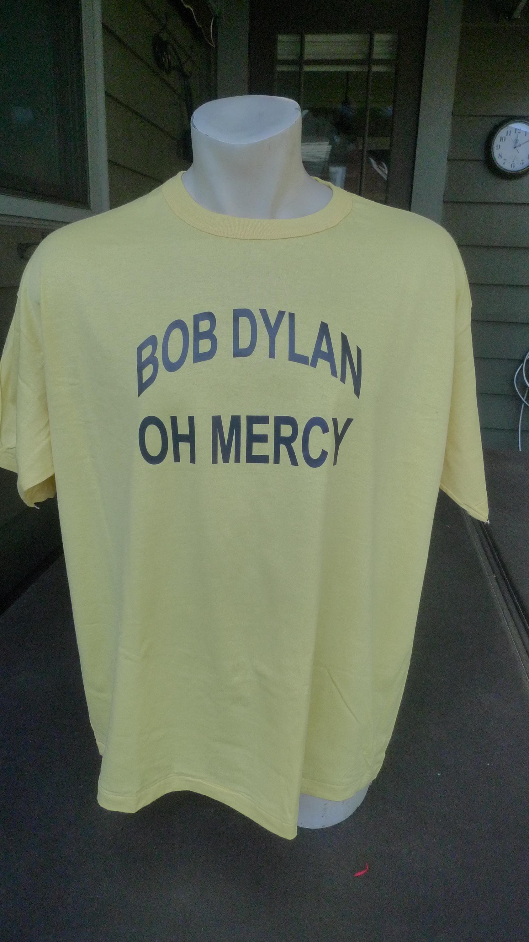 1989 Bob Dylan Oh Mercy Single Stitch Shirt (C) Licensed Roach '89
