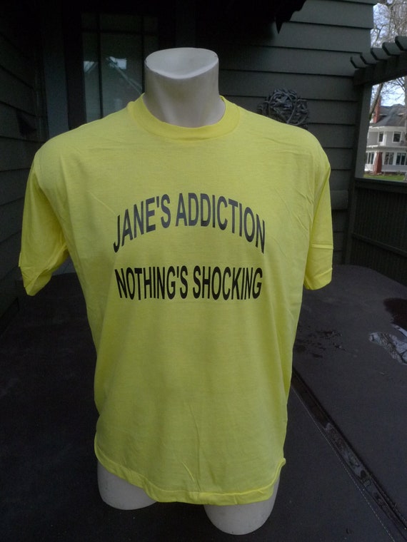 1988 Jane's Addiction Screen Stars Single Stitch S