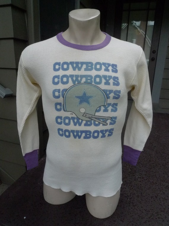 Rare 1970s Dallas Cowboys Stretch Shirt * Men's Me
