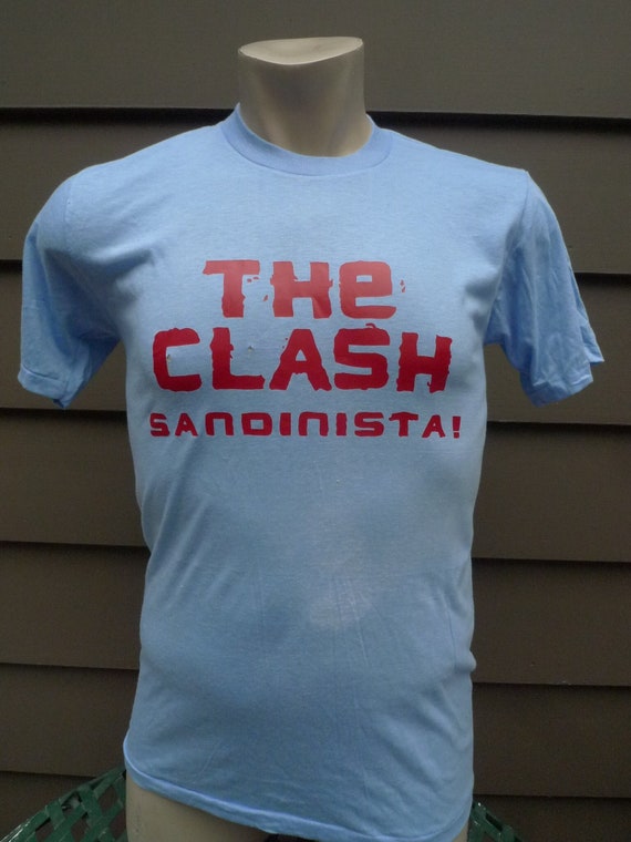 1980s The Clash Single Stitch Shirt (C) Licensed … - image 1